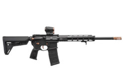 Sig Sauer M400 ROSE Semi Auto AR Rifle 5.56, 16" Barrel, Black With Rose Gold Accents & Romeo Optic, New.