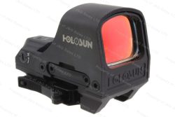 Holosun HS510C Red Circle Dot Reticle, Titanium Housing, Solar Powered, 50,000 Hour Battery.