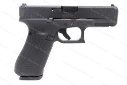 Glock 45 MOS 9mm Gen 5 Semi Auto Pistol, Modular Optic System, Black nDLC, New.