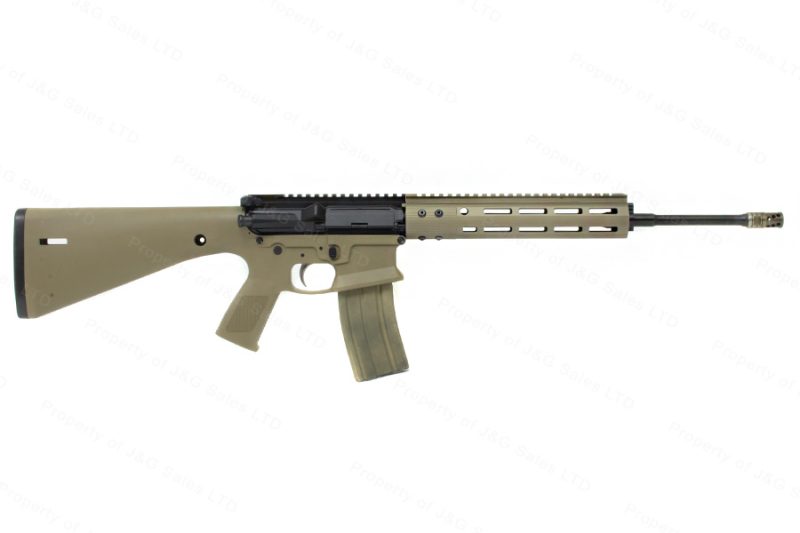 KE Arms KP-15 Semi Auto AR Style Rifle, 5.56, 16″ Faxon Barrel, FDE and ...