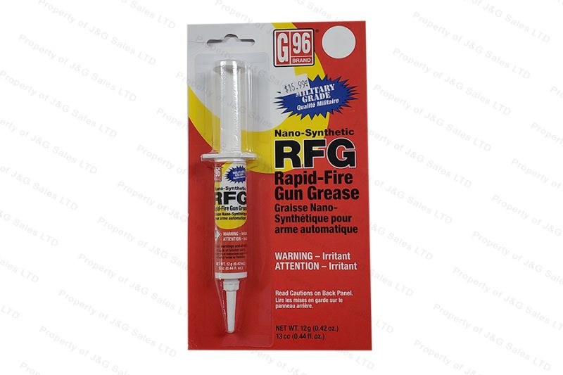 G96 RFG Grease Syringe, 13CC. J&G Sales