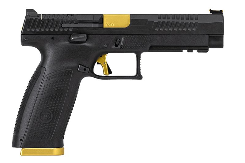 CZ P10F Semi Auto Pistol, 9mm, 5″ Barrel, Competition Ready Edition, New. J&G Sales
