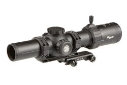 Sig Sauer Tango MSR 1-10x28 Rifle Scope, 34mm Tube, Black, Illuminated SFP Reticle, with Base.