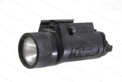 Streamlight M3 Tactical Rail Light, 80-90 Lumens, Fits Accessory Rails, Used.
