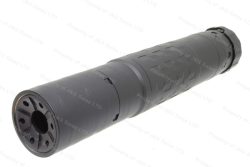 SilencerCo Hybrid 46 M SU5107 Multi Caliber Silencer, Titanium and Stainless, New.