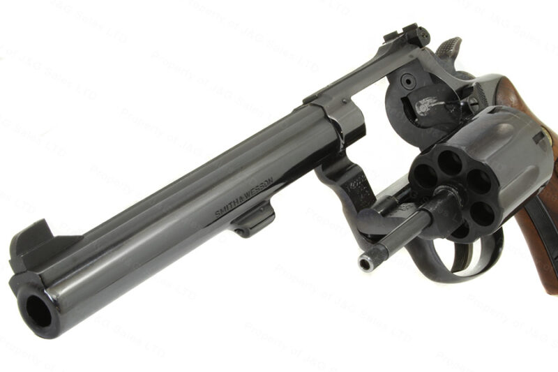 Smith & Wesson 14 Revolver, 38 Special, 6″ Barrel, Blued