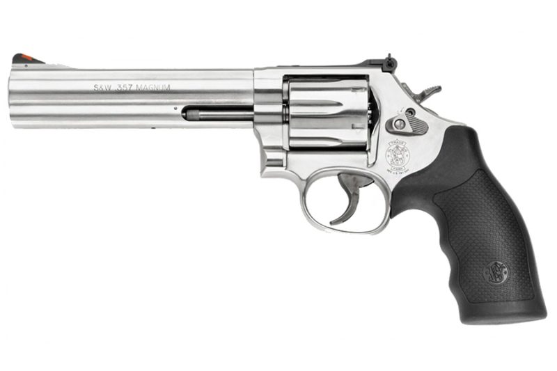 Smith & Wesson 686 Combat Magnum Revolver, 357 Magnum, 6