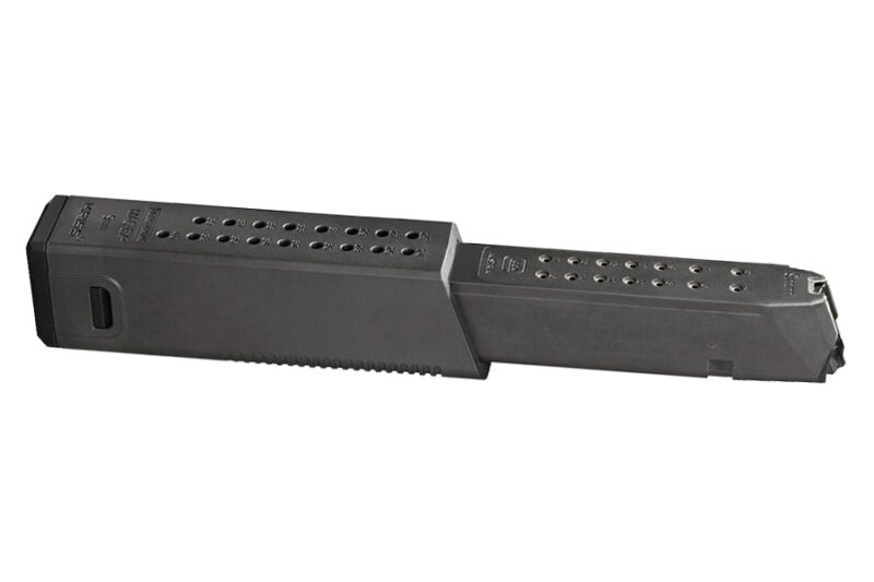 Kriss Vector or Glock 21 45ACP 30rd Extended Magazine, Black, New. – J