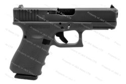 Glock 19 9mm Gen 4 Semi Auto Pistol, Black, New.