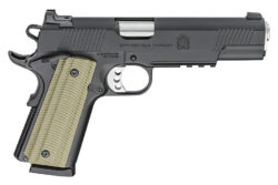 Springfield Armory 1911 Semi Auto Pistol, 45ACP, 5" Barrel, Operator, Night Sight, G10, New.
