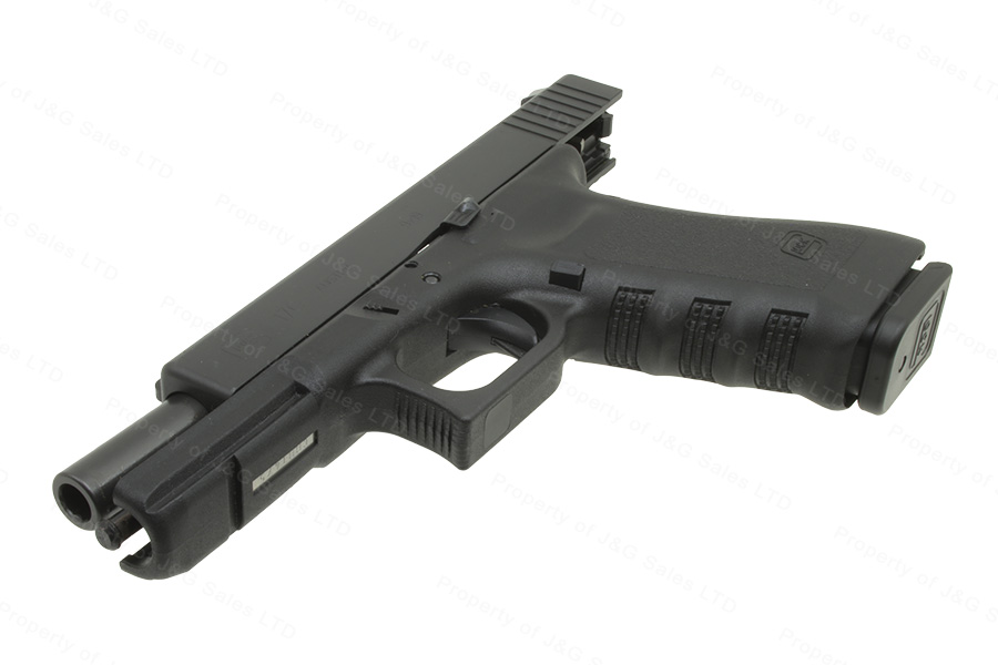 Glock 17C 9mm Gen 3 Semi Auto Pistol, Black, Ported, Night