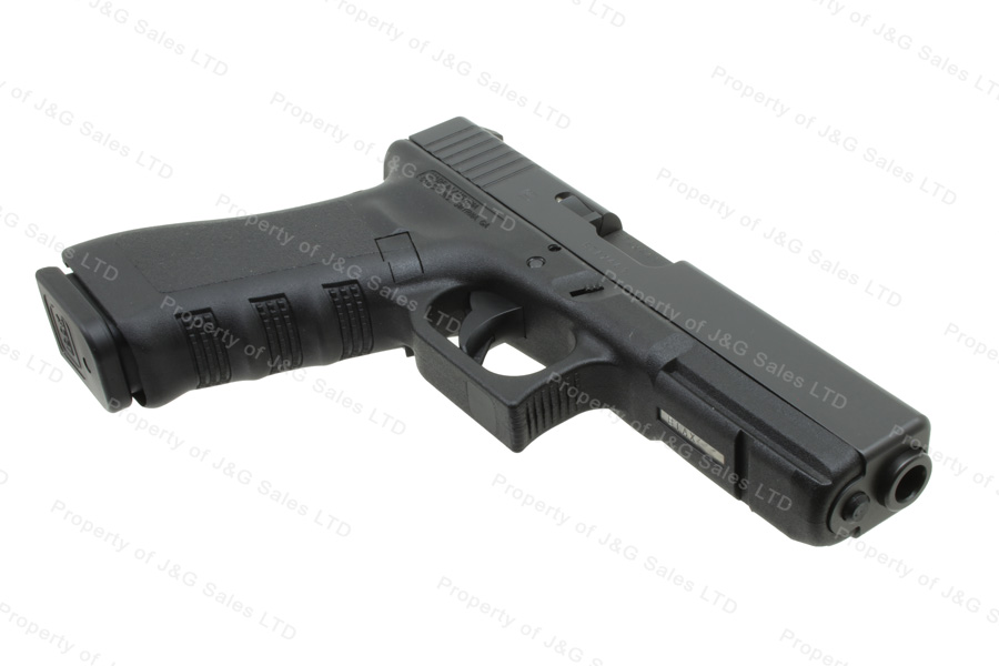 Glock 17 Gen 3 9mm Semi Auto Pistol, Black, Exc, Used. – J&G