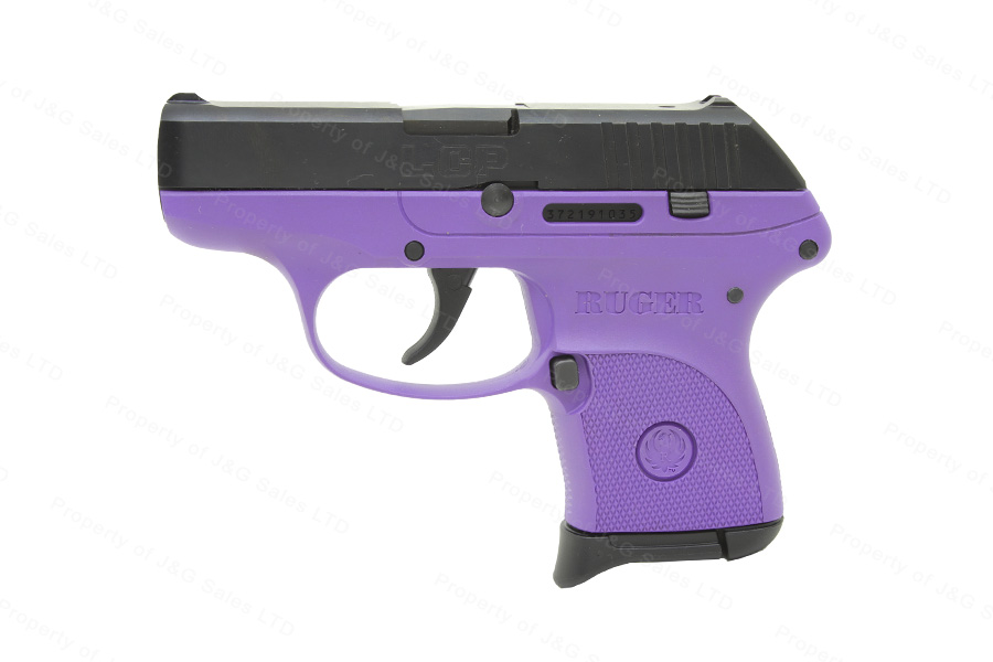 Ruger® LCP Semi Auto Pistol, 380ACP, 2.75″ Barrel, “Lady Lilac” Purple ...