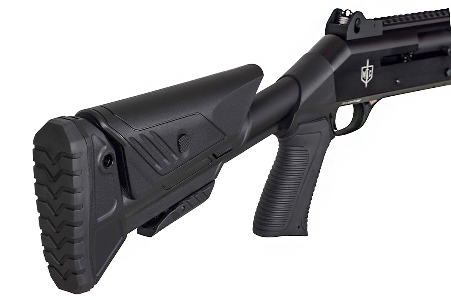 MAC 1014 Breacher Semi Auto Shotgun, 12ga, 18.5″ Barrel, Black, Ghost Ring Sight, New. J&G Sales