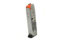 S&W 5906 15rd 9mm Factory Magazine, Stainless, Good, Used.
