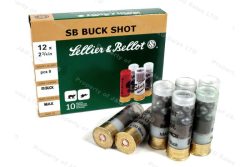 12ga S&B, 2.75", 00 Buckshot, 9 Pellet, 10rd Box.