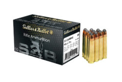 30 Carbine S&B SP 110gr Ammo, 50rd Box.