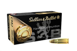7.62x25 Tokarev S&B 85gr FMJ Ammo, 50rd Box.