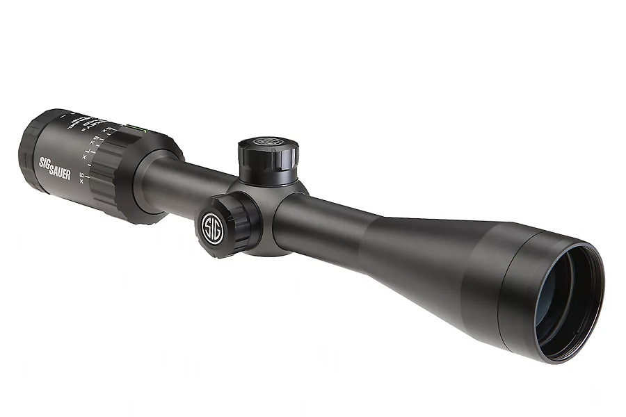 Sig Sauer Whiskey3 3-9×40 Rifle Scope, 1″ Tube, Black