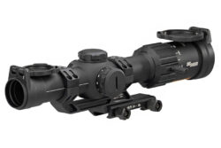 Sig Sauer Tango MSR 1-6x24 Rifle Scope, 30mm Tube, Black, Illuminated Hellfire Reticle, with Base.