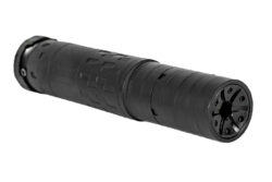 SilencerCo Omega 36M Suppressor, 36cal Multi Use, 17, 5.56, 9mm, to 338, Black, New. SU4735