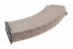 Tapco AK-47 7.62X39 30rd Magazine, Polymer, Tan Flat Dark