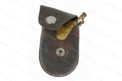 Military Surplus SKS Oiler with Leather Pouch, Used