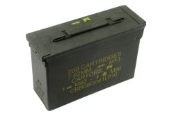 Ammo Can, 30cal, USGI, Steel, Used.