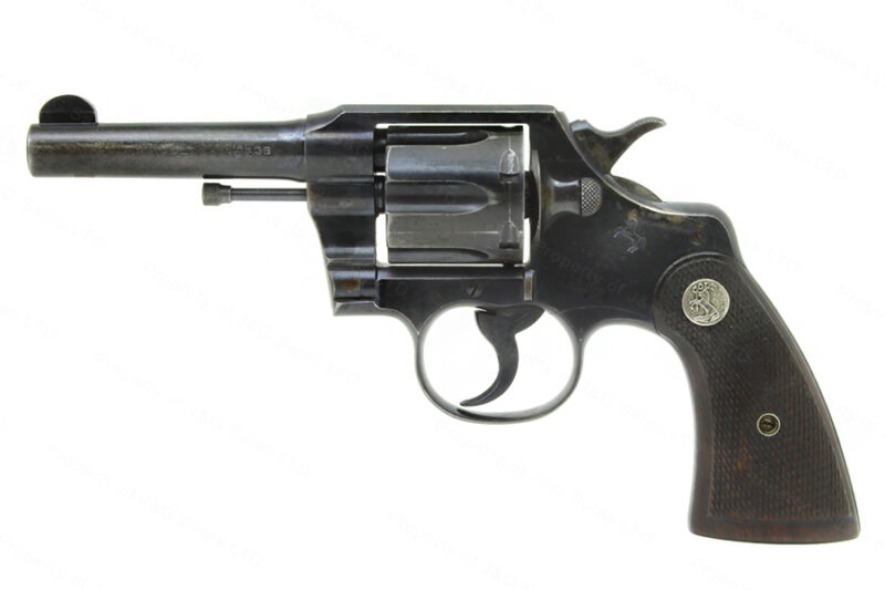 Colt Official Police Revolver, 38 Special, 4″ Barrel, Blued
