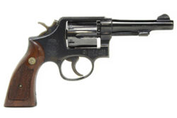 Smith & Wesson 10 Revolver, 38 Special, 4" Barrel, French Issue, Needs Repair GSS, Used, S&W.