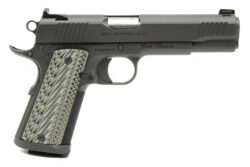 Colt Custom Carry Ltd 1911 Semi Auto Pistol, 45ACP, 5" NM Barrel, Gray, Night Sight, Exc, Used.