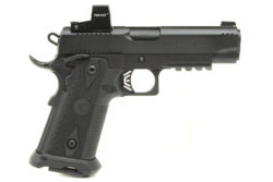 EAA Girsan Witness 2311 Semi Auto Pistol, 9mm, 4.25" Barrel, Double Stack 1911, W/ Optic, Exc, Used.