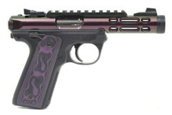 Ruger® 22/45 LITE MKIV Semi Auto Pistol, 22LR, 4.4'' Threaded Barrel, Pegasus Purple, New.