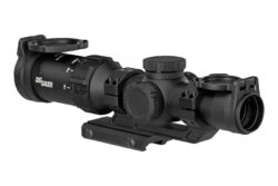 Sig Sauer Tango SPR 1-4x24 Rifle Scope, 30mm Tube, Black, Illuminated Hellfire Reticle, with Base.